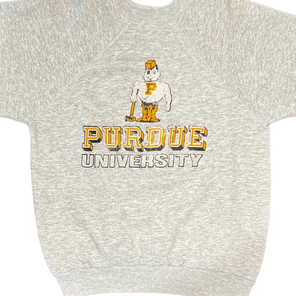 Vintage Purdue Boilermakers Sweatshirt - Size Medium